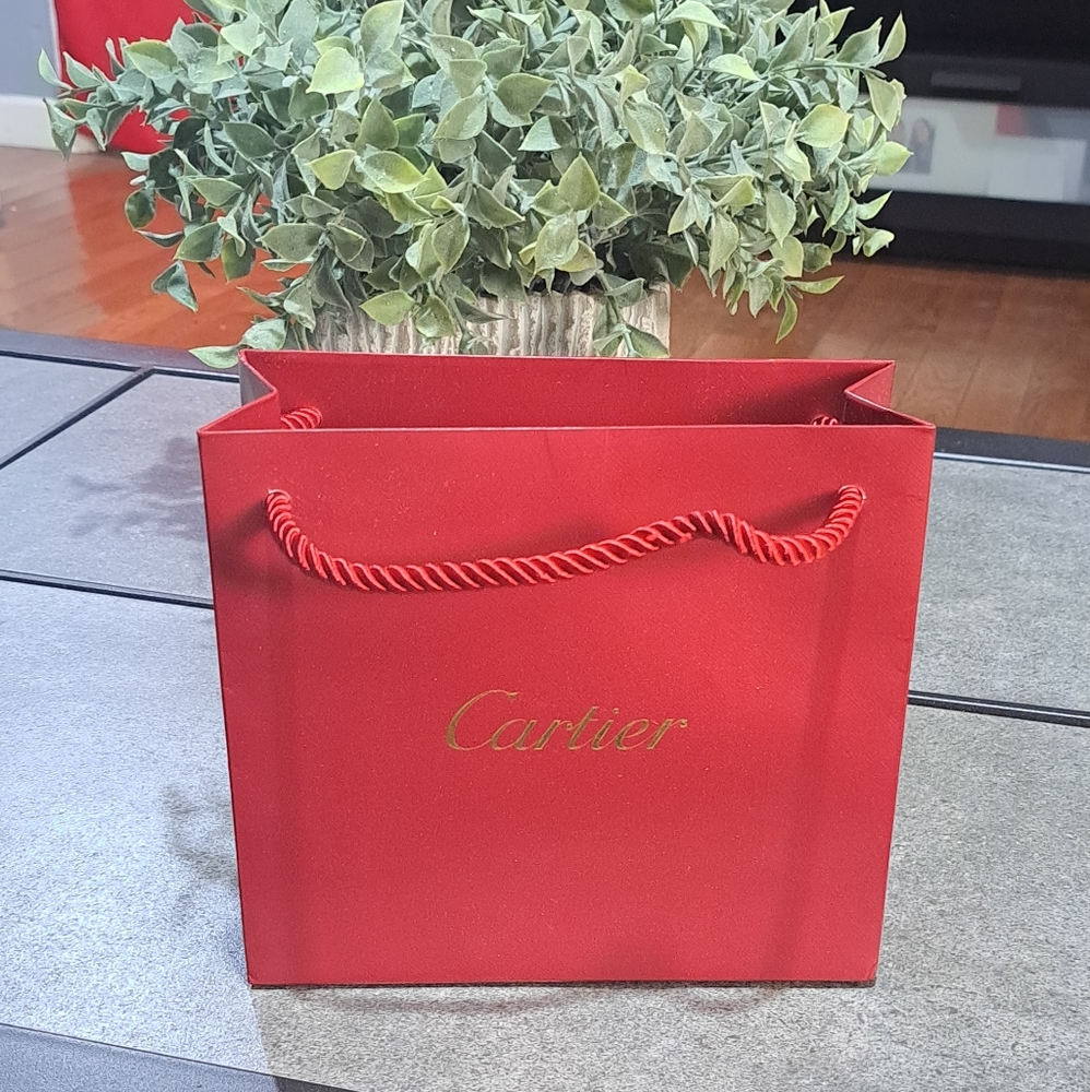 Cartier gift bag